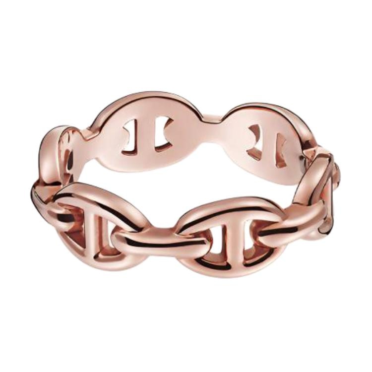 HERMES/爱马仕 Hermes 18K Rose Gold Ring