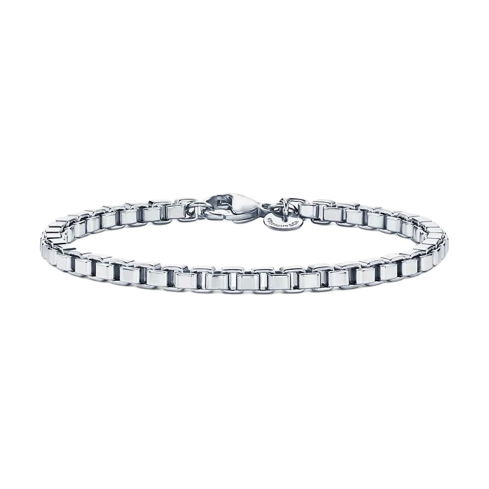 TIFFANY & CO./蒂芙尼 Tiffany & Co. Venetian Link Bracelet Silver