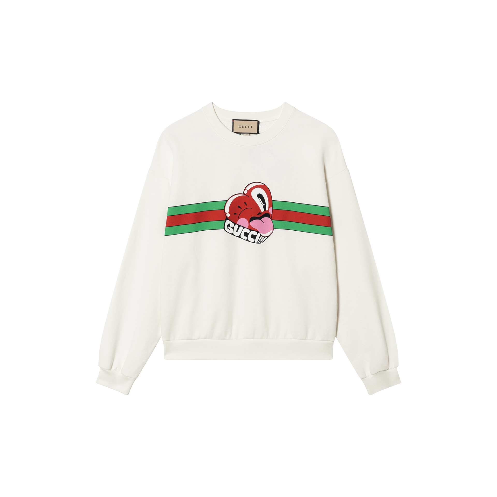GUCCI/古驰 Gucci SS24 Cream Sweatshirt