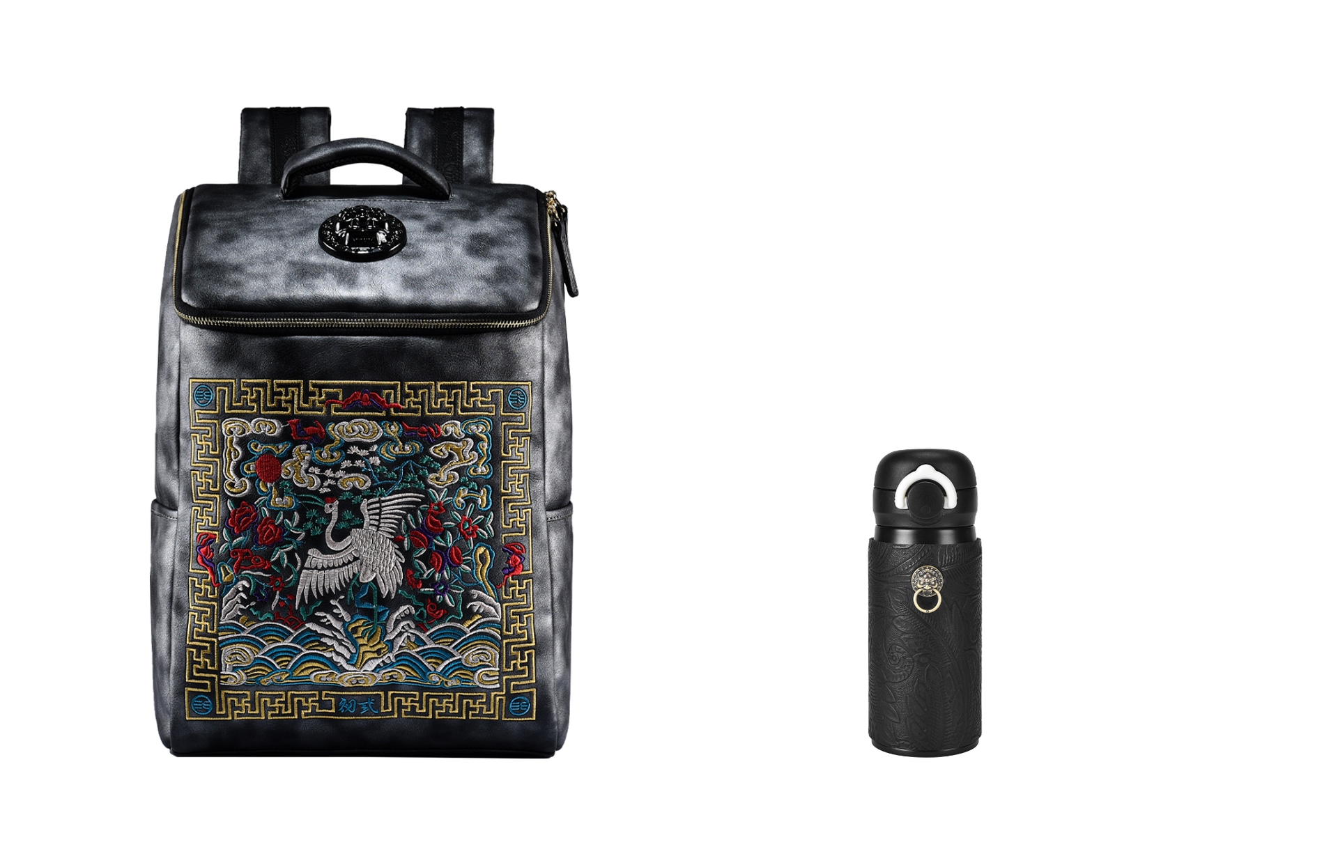 初弎 ChuSanh Black Lion Backpack — фото 6