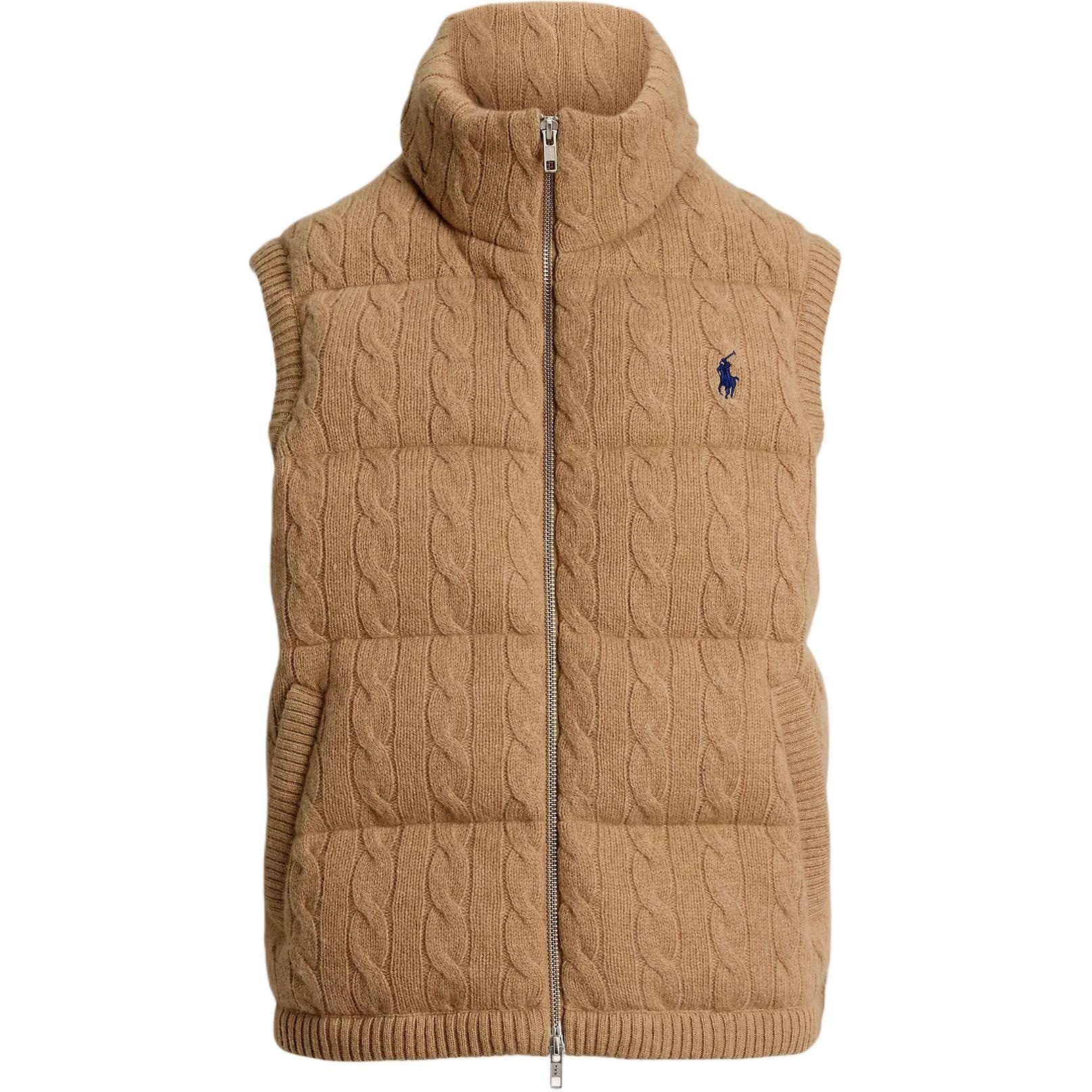 Polo Ralph Lauren Cable Knit Wool Cashmere Vest