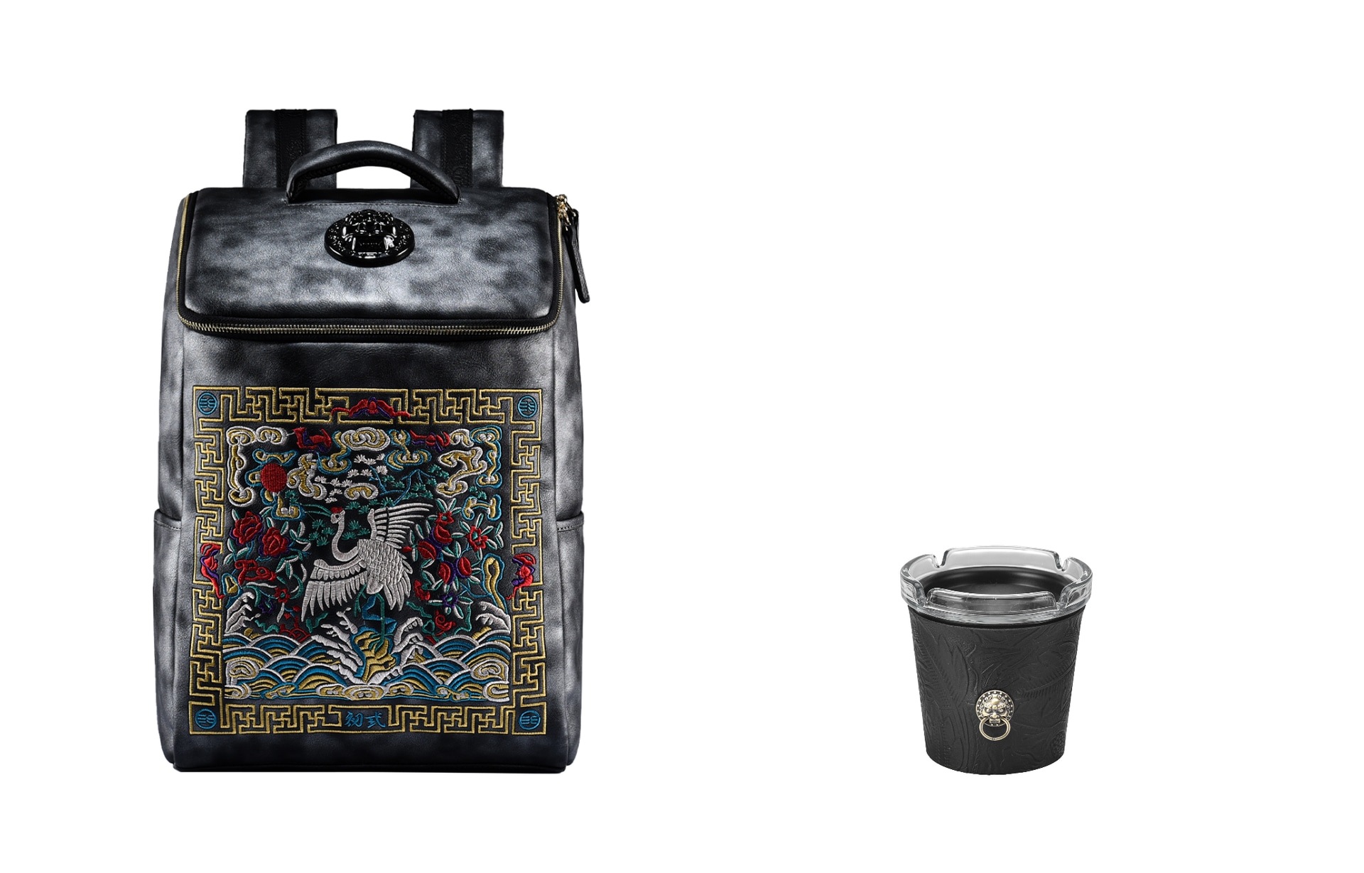 初弎 ChuSanh Black Lion Backpack — фото 9