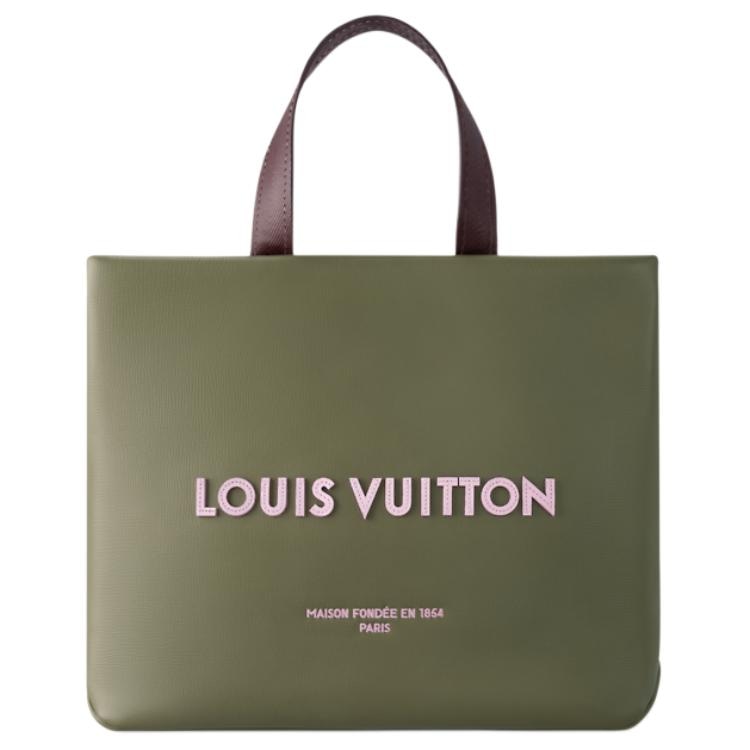 Сумки Louis Vuitton x Nigo Shopper Tote Green