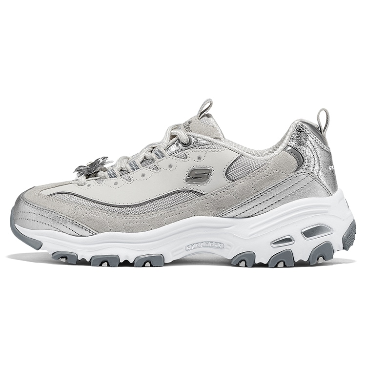 Skechers/斯凯奇 Skechers DLITES Women Silver Gold