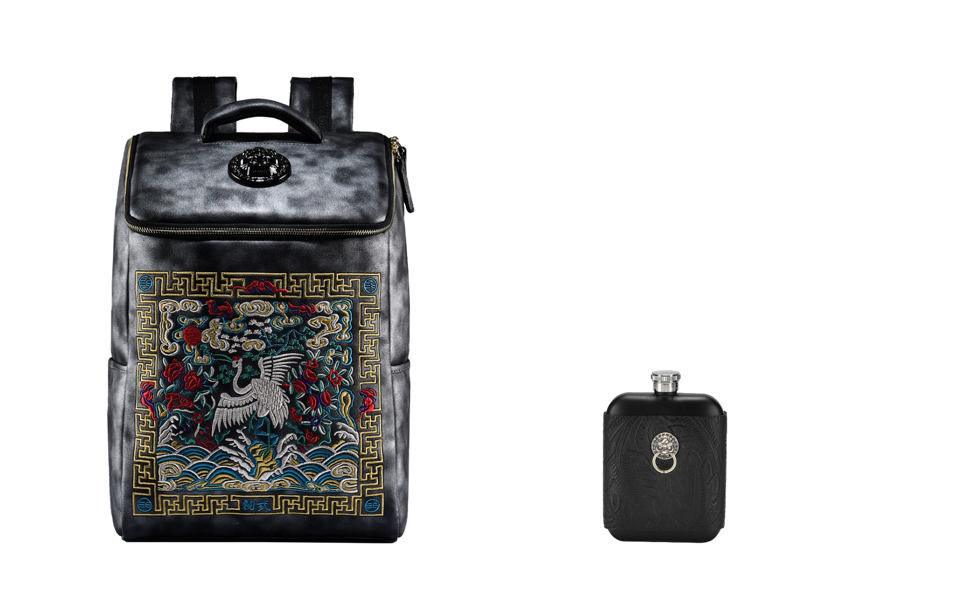 初弎 ChuSanh Black Lion Backpack — фото 8
