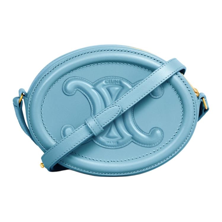 Celine Triomphe Denim Blue — фото 2