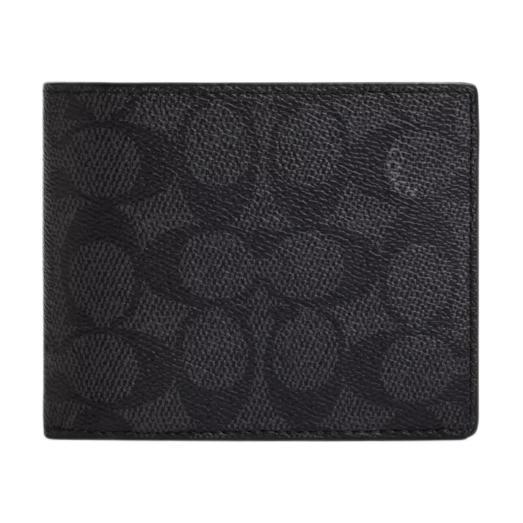 Сумки Coach Signature Canvas Wallet