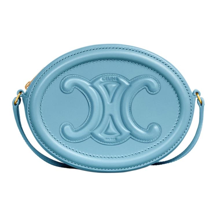 Celine Triomphe Denim Blue