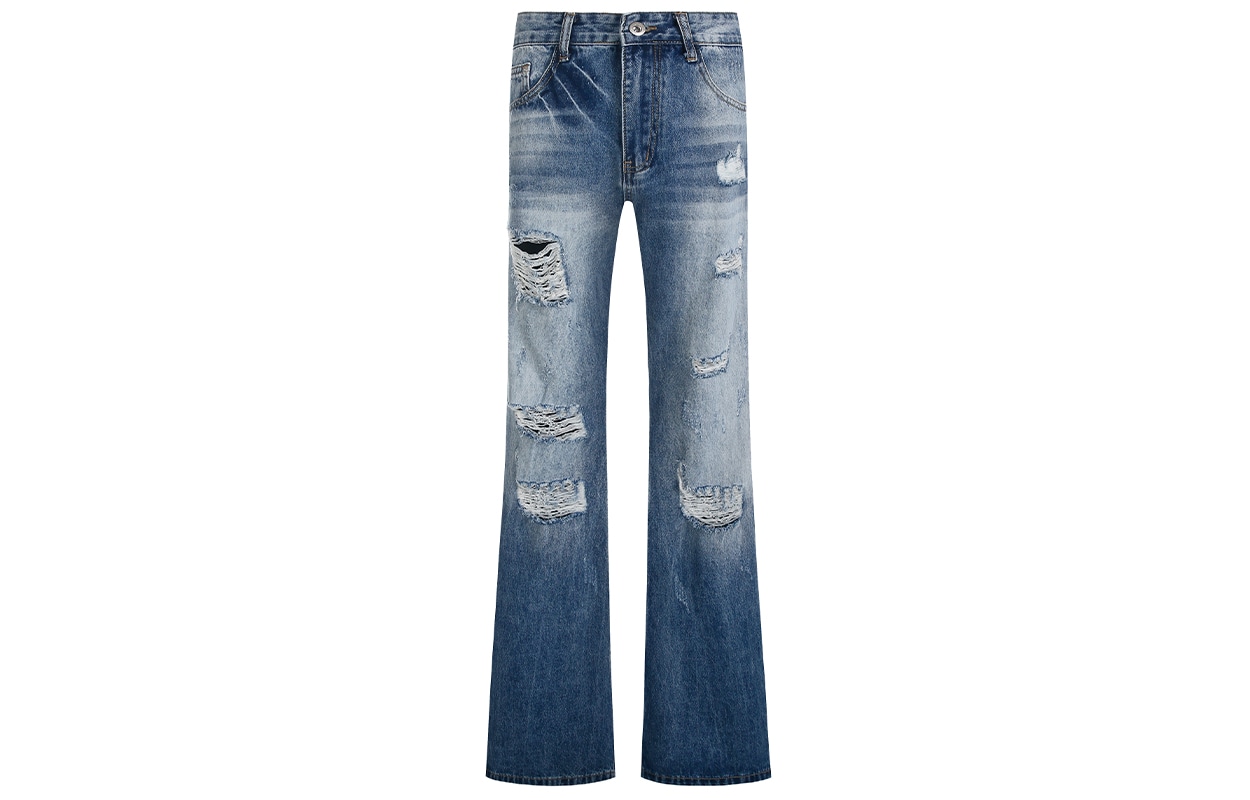 Джинсы Coolalpaca Vintage Washed Distressed Jeans