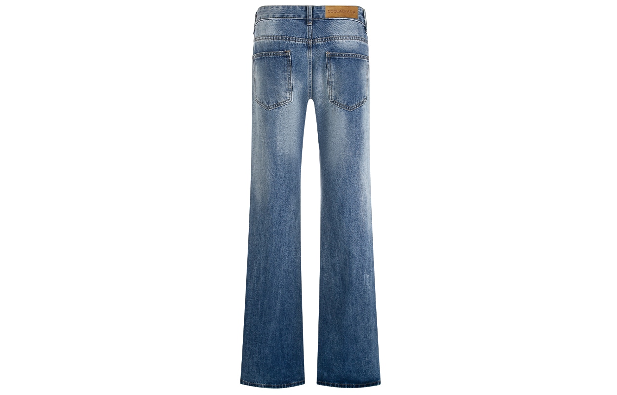 Coolalpaca Vintage Washed Distressed Jeans — фото 1