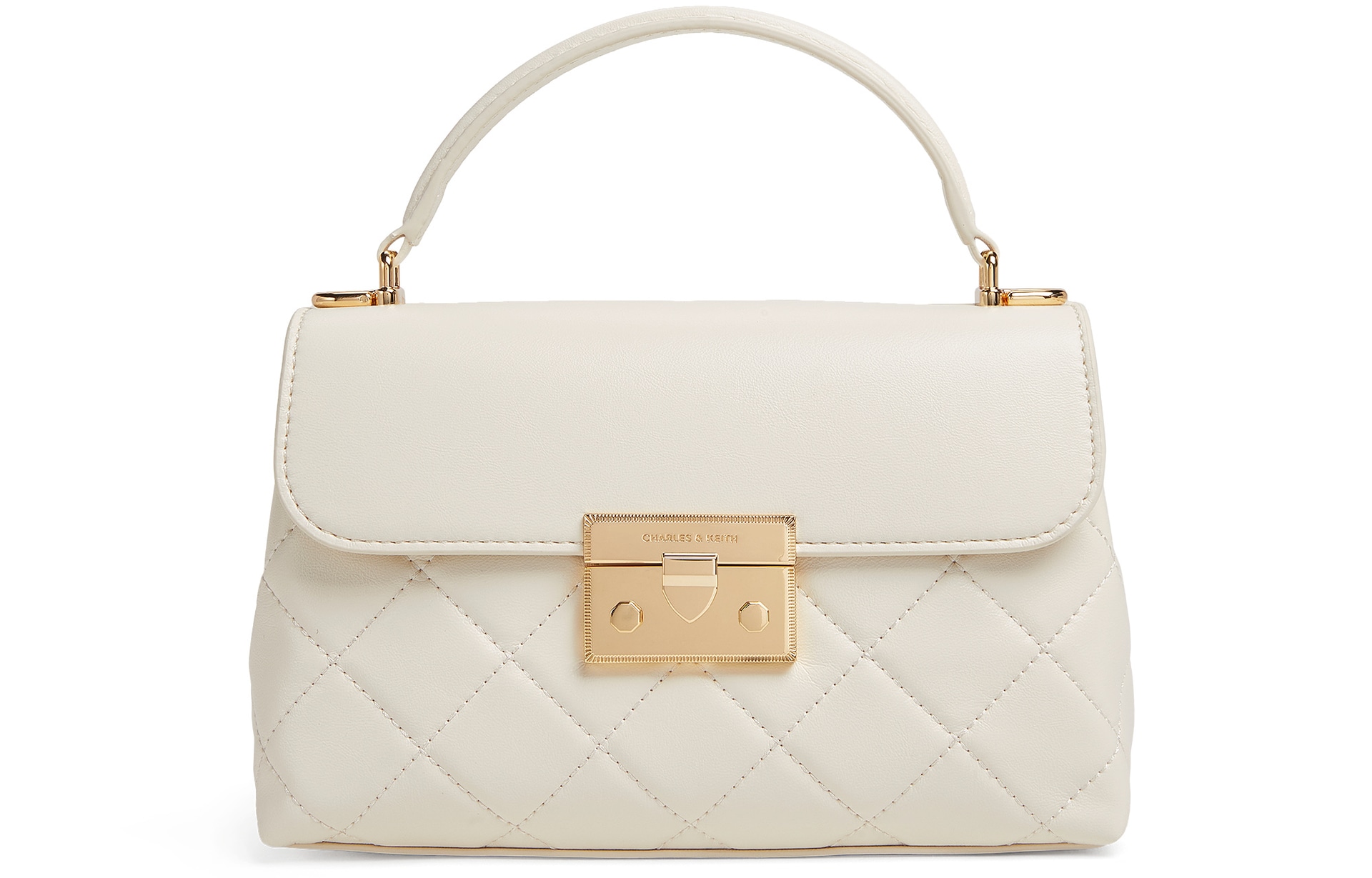 CHARLES&KEITH CHARLESKEITH ck CreamBlackLight Pink