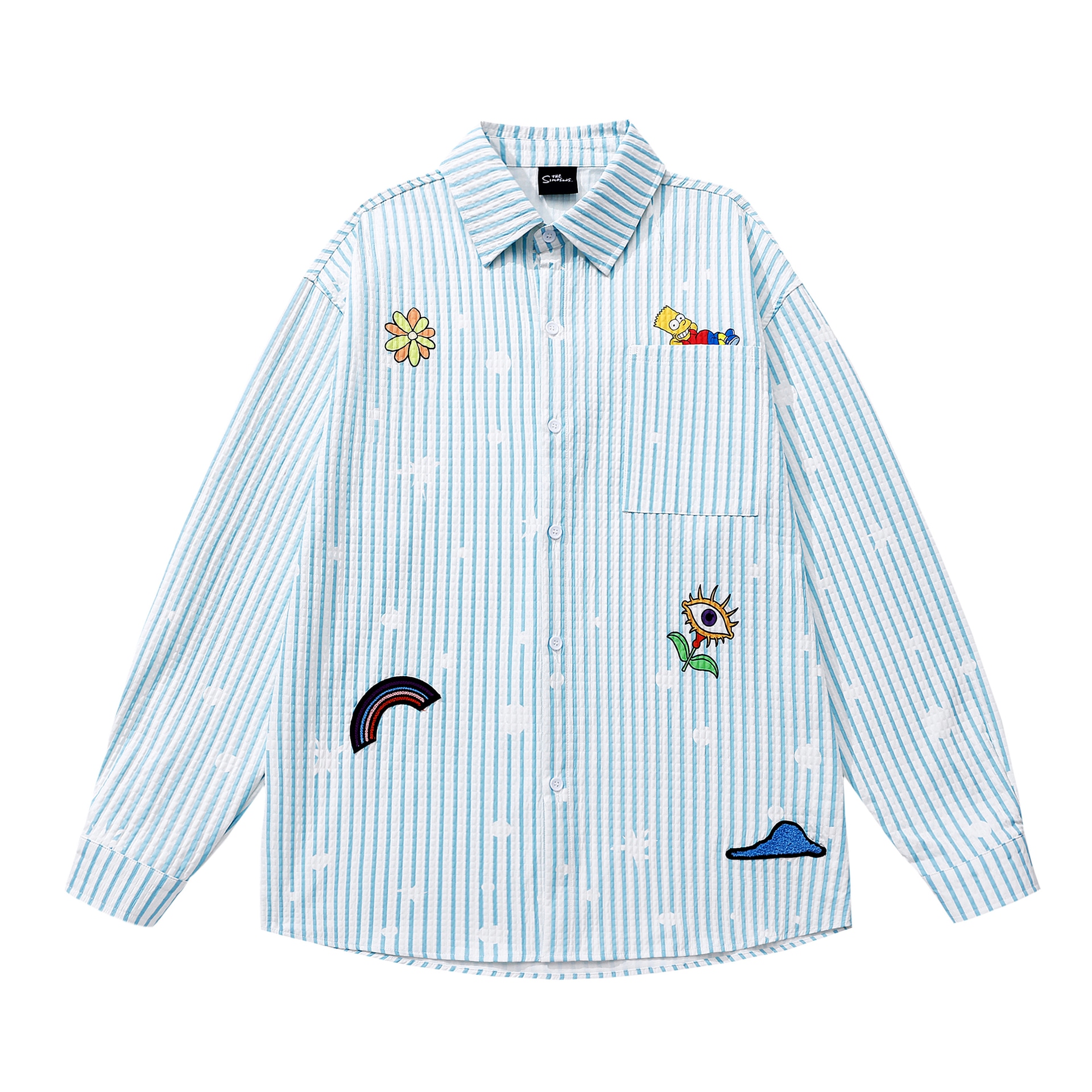 The Simpsons/辛普森一家 The Simpsons Hawaiian Shirt