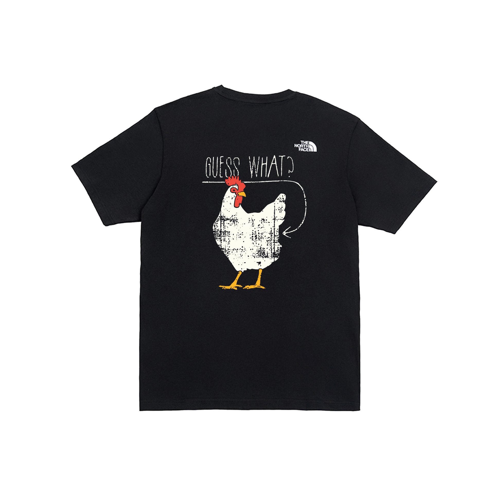 The North Face Fuzzy Chick Amber Graffiti Tee — фото 2