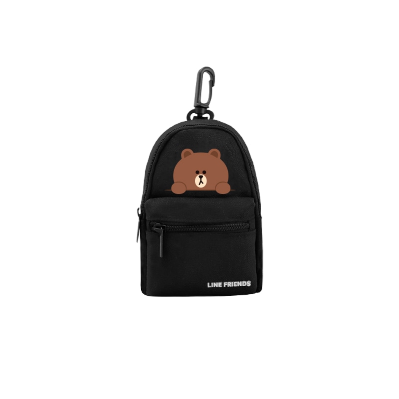 Сумки Line Friends Earphone Case Black