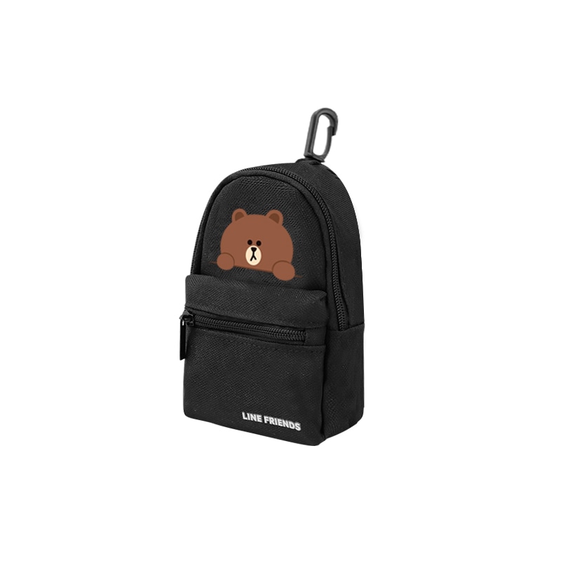 Line Friends Earphone Case Black — фото 1
