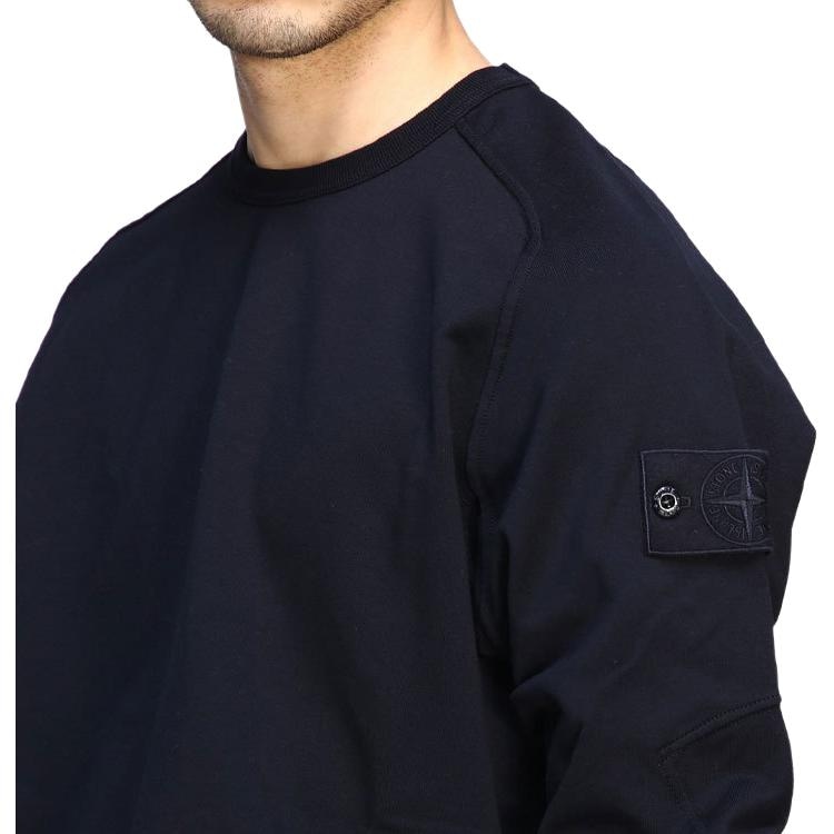 Stone Island Ghost Pieces Sweatshirt Navy — фото 4