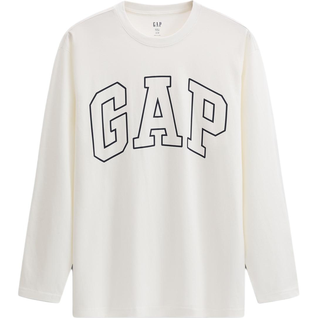 Gap Logo Print Long Sleeve T-Shirt — фото 2
