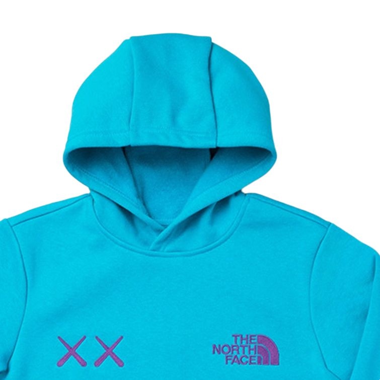 The North Face x KAWS Hoodie Blue — фото 2