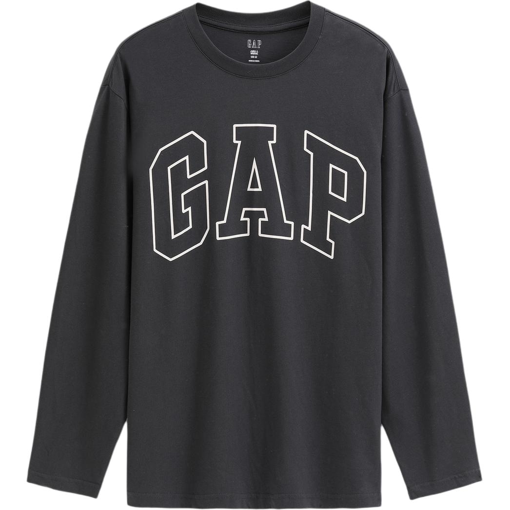 Gap Logo Print Long Sleeve T-Shirt — фото 4