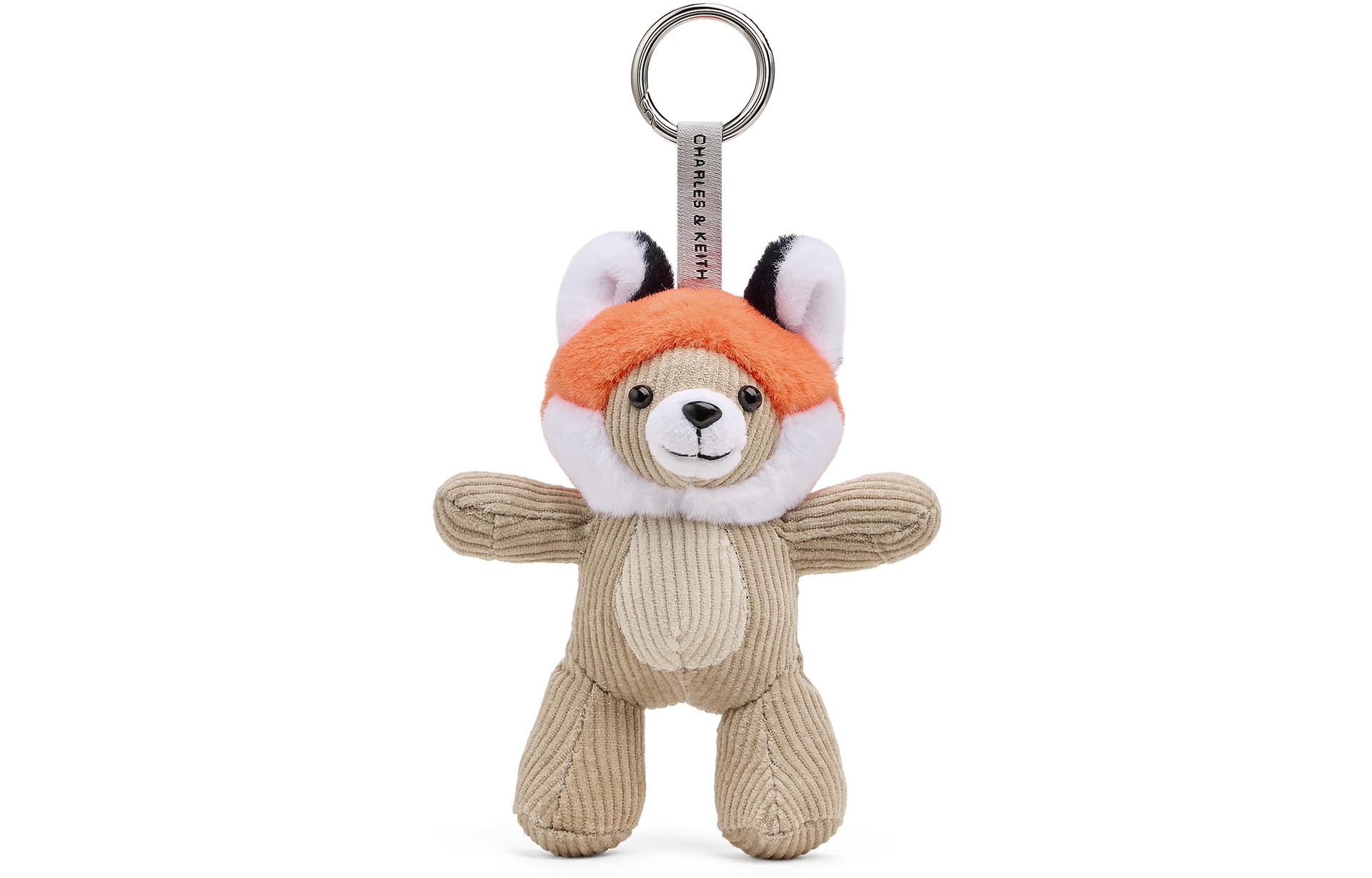 Charles&Keith Teddy Keychain Multi
