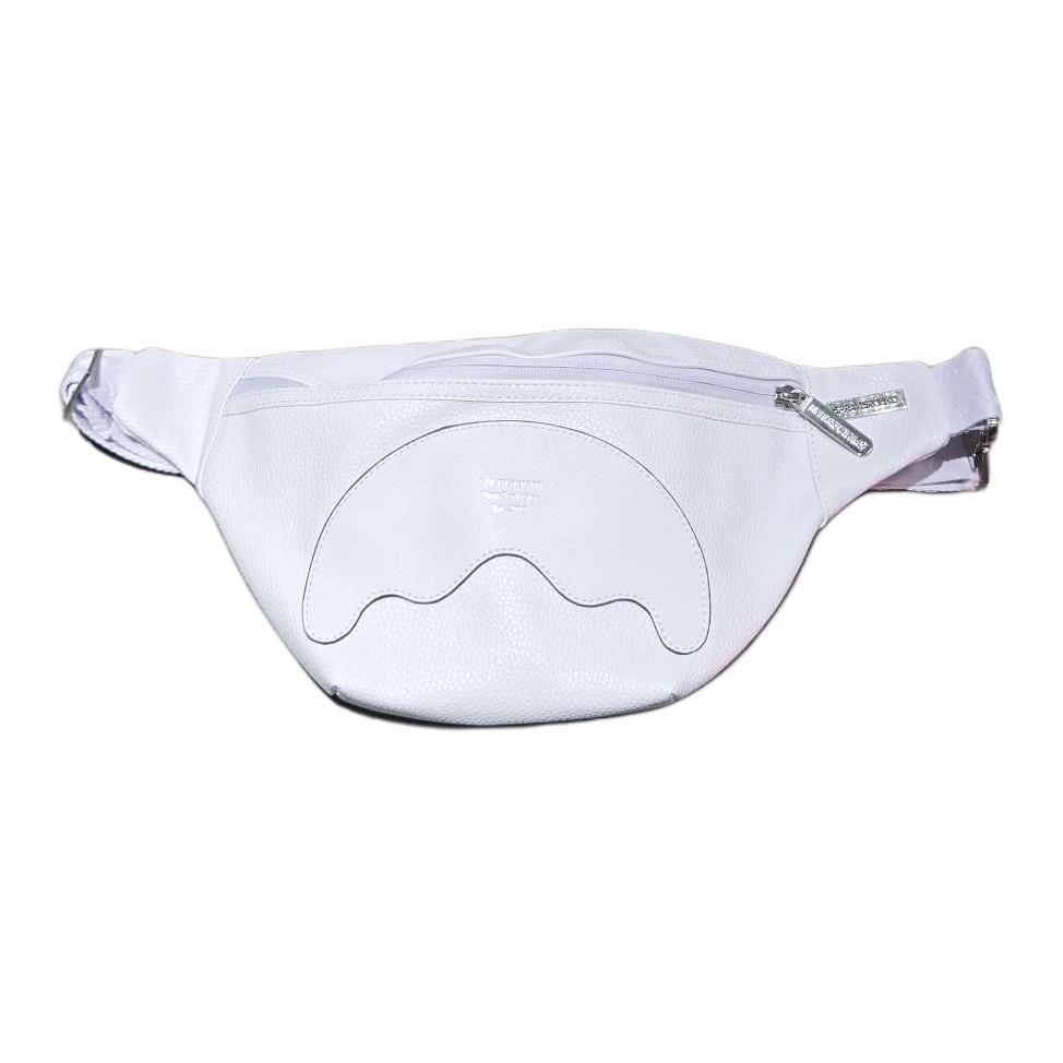 Sprayground Logo PVC Waist Bag White — фото 4