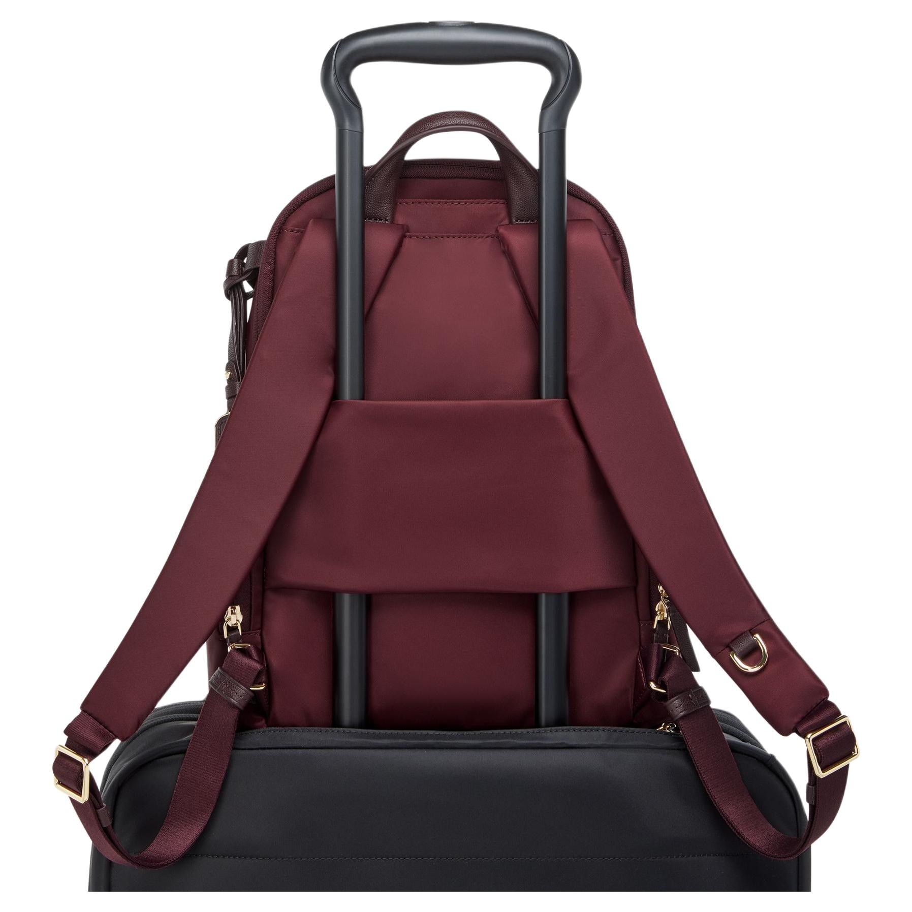 Tumi Voyageur Celina Burgundy Backpack — фото 4