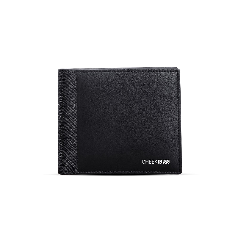 cheekkiss Short Business Wallet Black