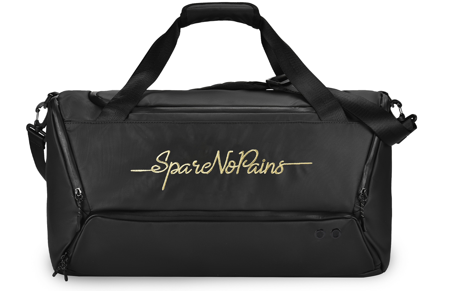 spare no pains. LOGO