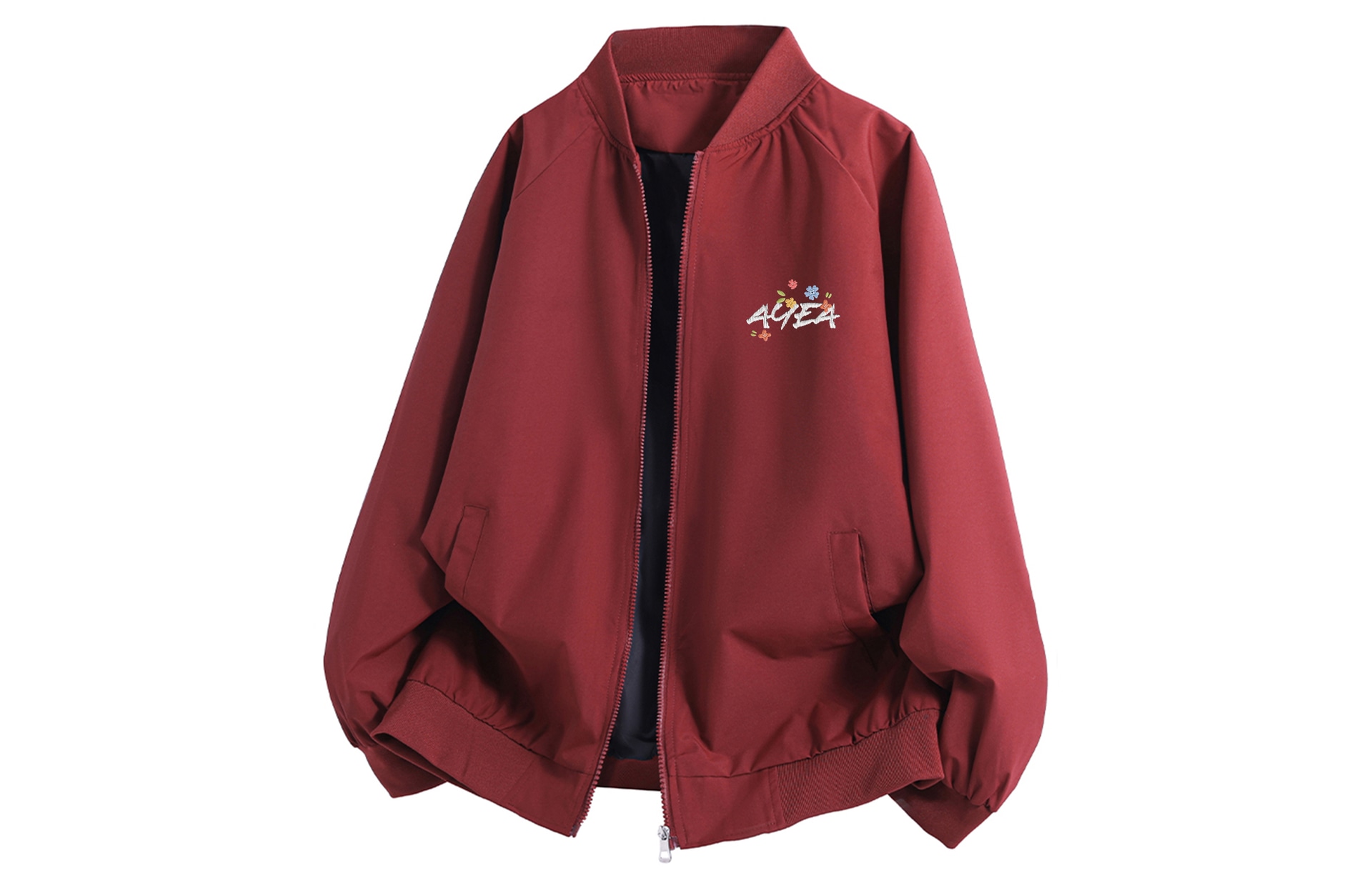 Ayea Retro Floral Lightning Baseball Jacket — фото 7