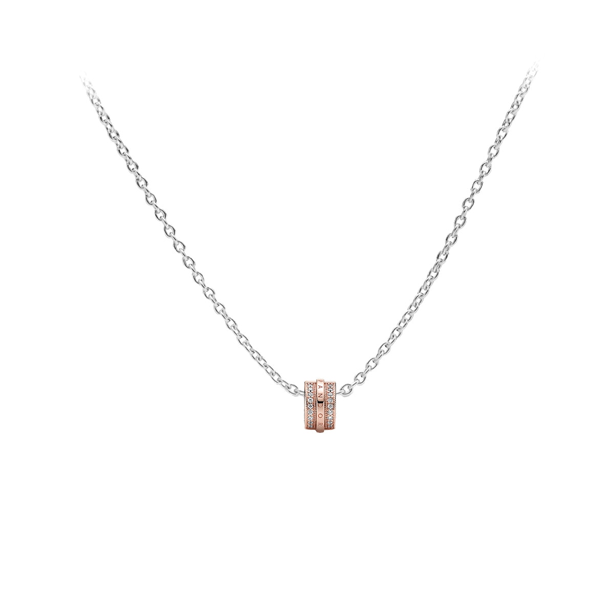 Pandora Orbit Set 925 Silver Necklace — фото 8
