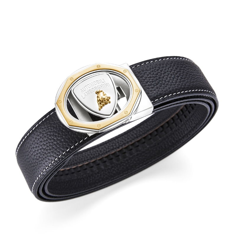 Automobili Lamborghini Leather Belt 3.4cm — фото 7