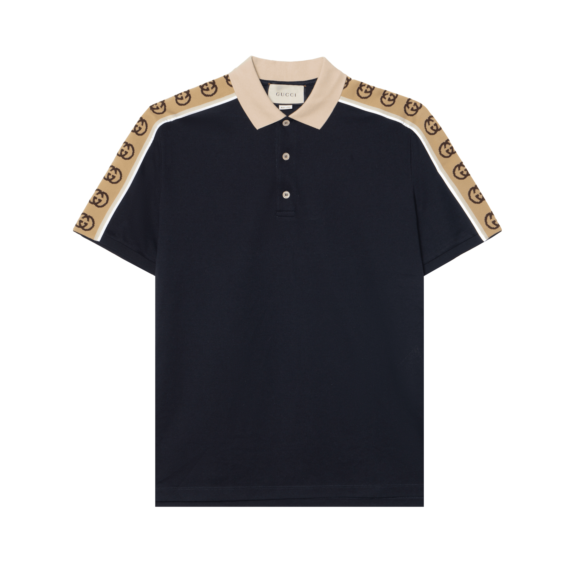 GUCCI/古驰 Gucci Polo Shirt Navy