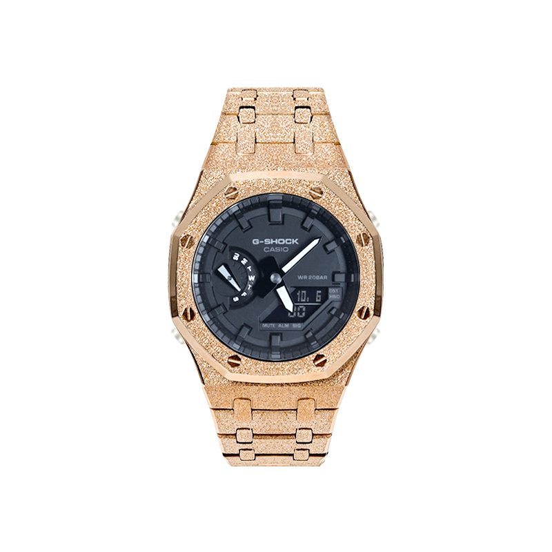 CASIO/卡西欧 Casio G-Shock GA-2100-7A Modified "Moonlight Gold"