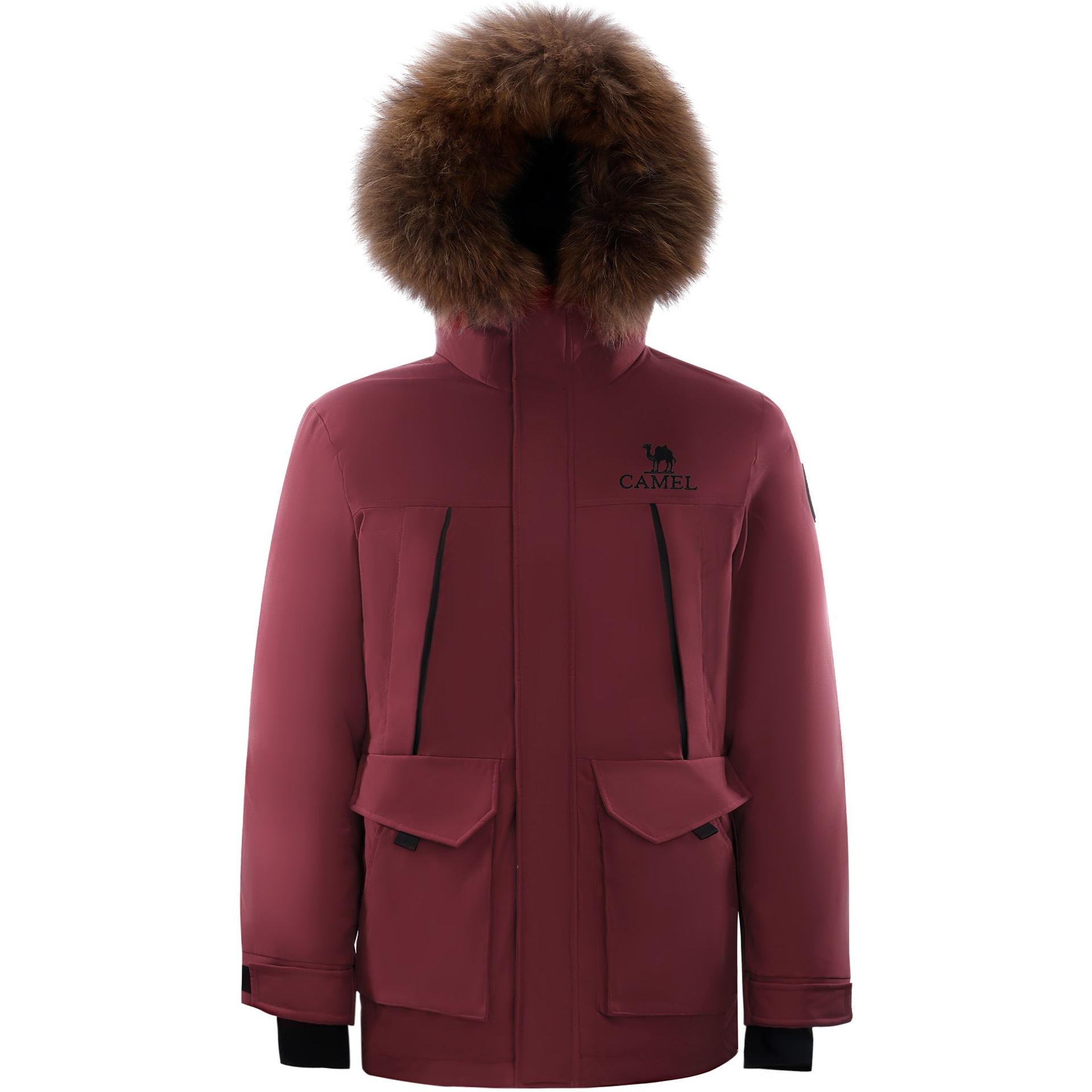Camel Warm Fleece Parka — фото 2