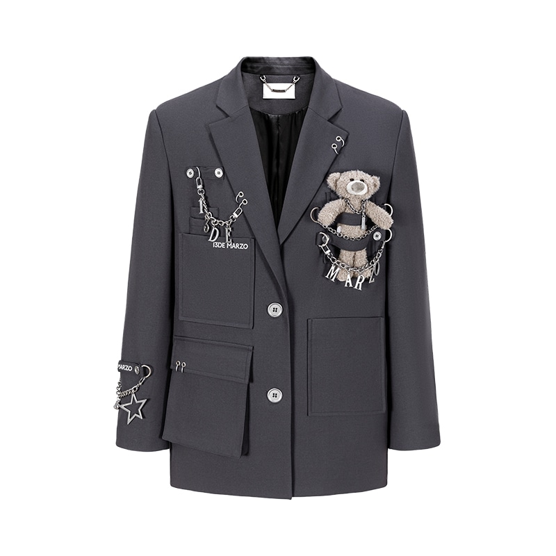 13 DEMARZO FW25 Loose Casual Jacket