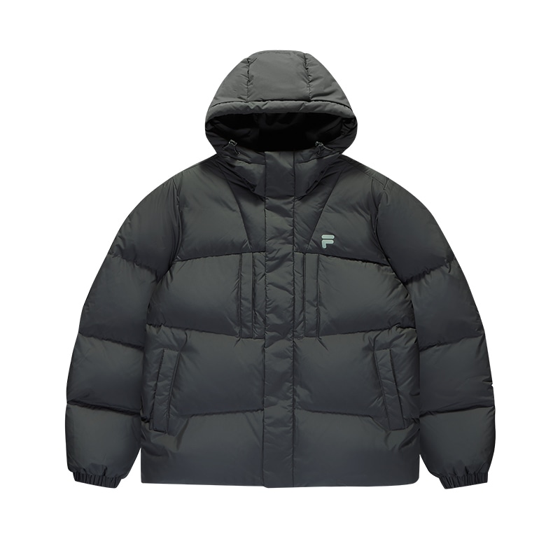 FILA Fusion FOB Down Jacket Gray