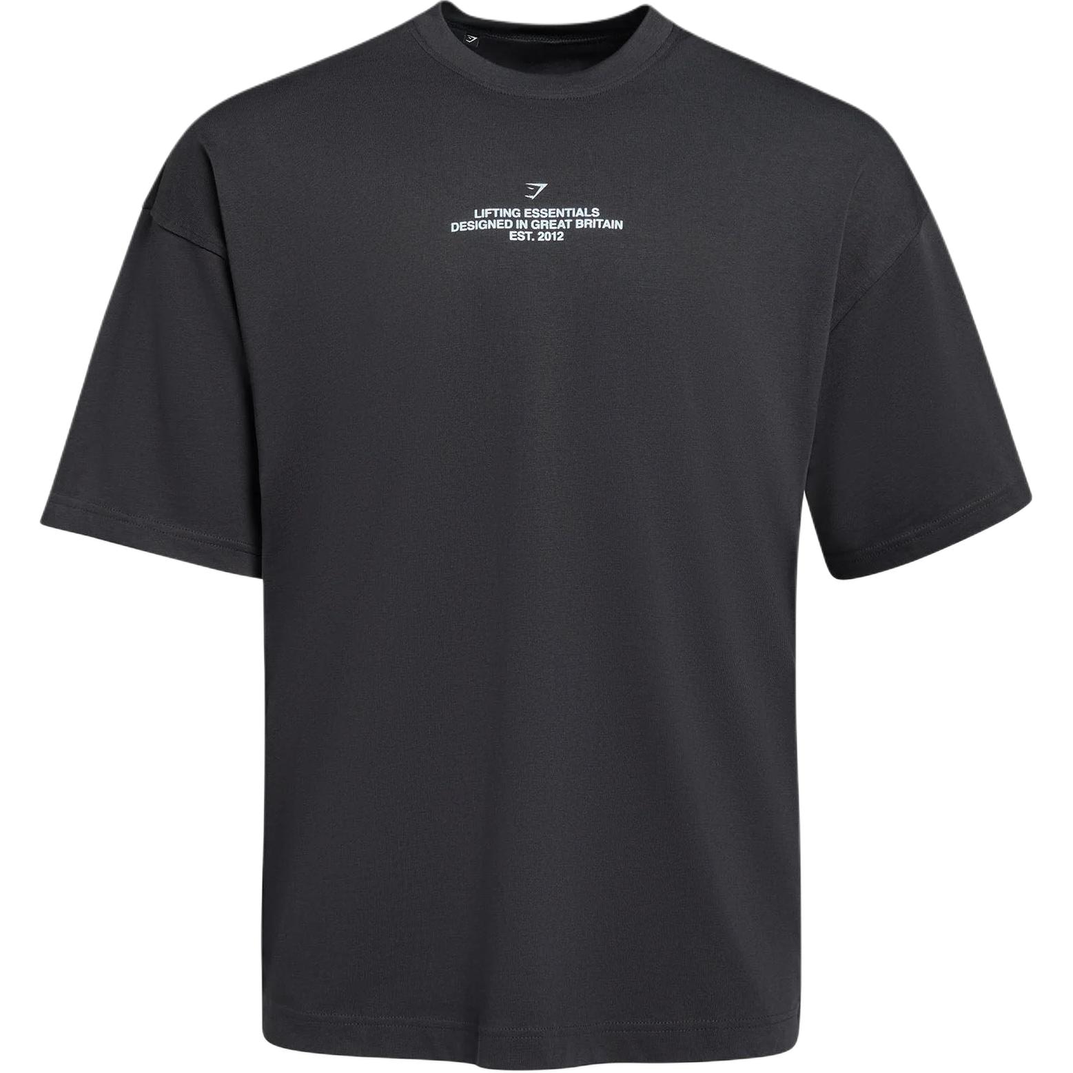 GYMSHARK Union Jack Lifting Club T-Shirt