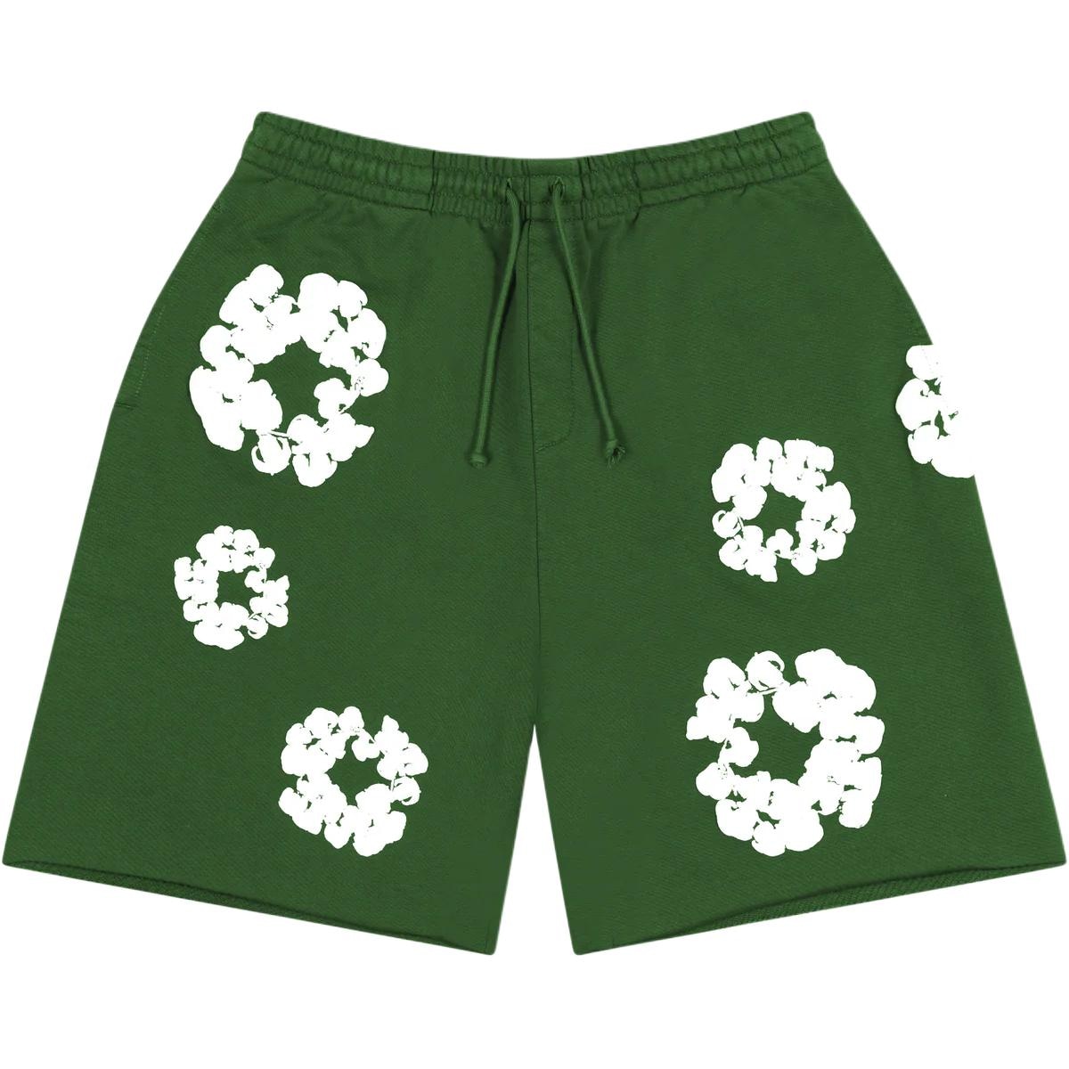 Denim Tears SS25 Cotton Wreath Shorts