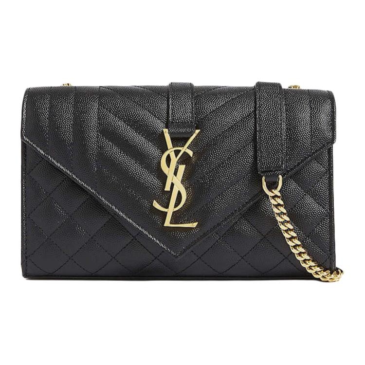 SAINT LAURENT/圣罗兰 Saint Laurent Envelope Small Shoulder Bag Black