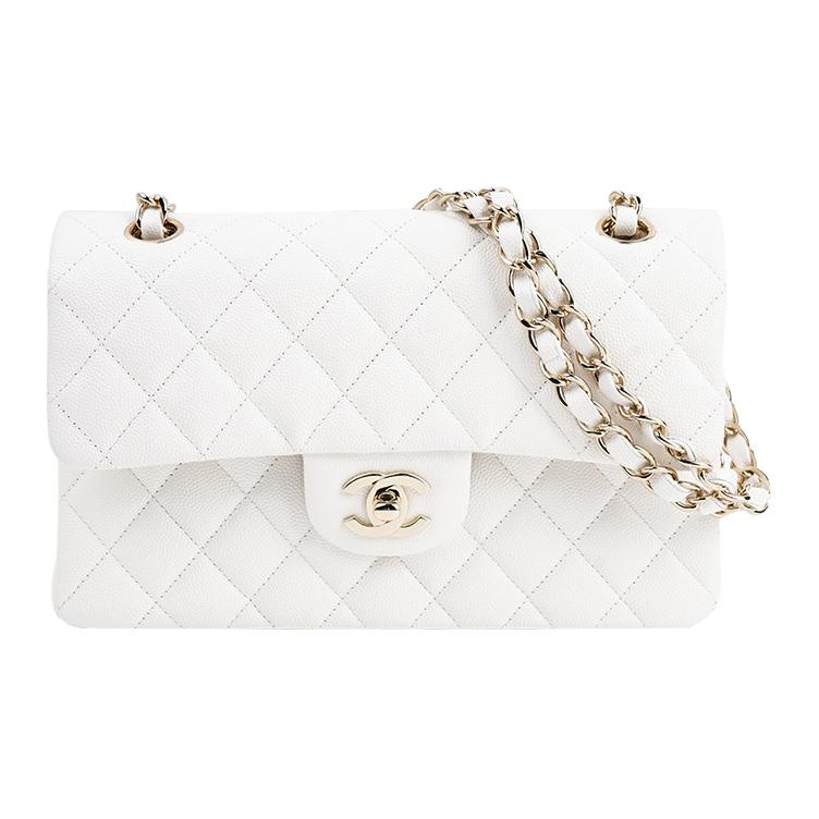 Сумки Chanel Classic Flap White