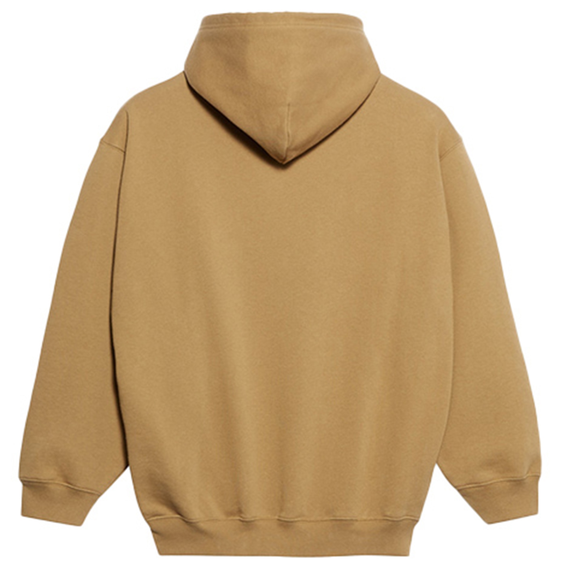 Balenciaga Logo Hoodie Khaki — фото 1