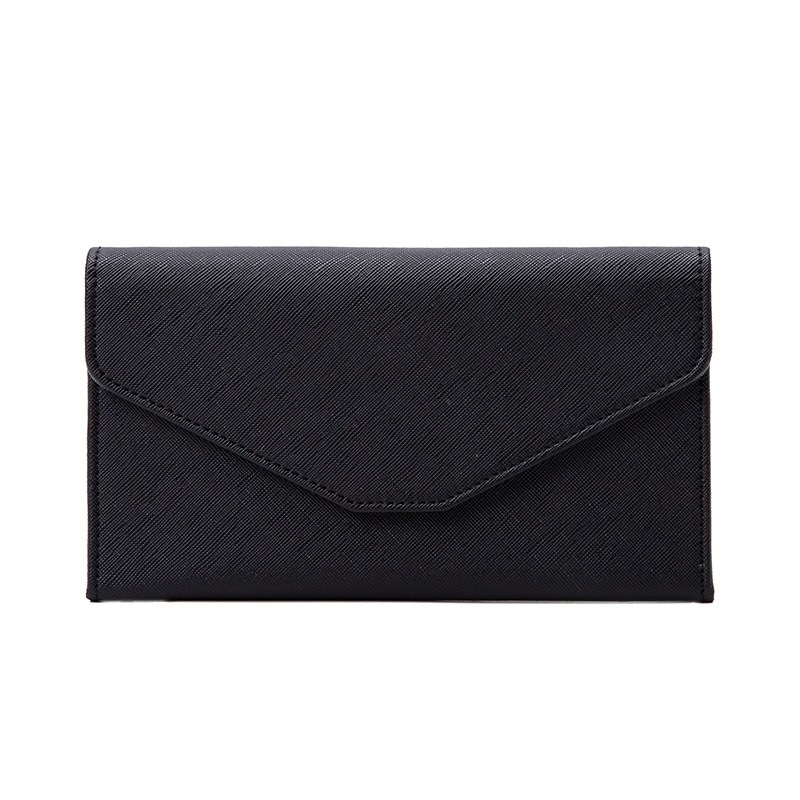 Сумки 掐尖 Qiajian Passport Holder PU Long Multi-Functional