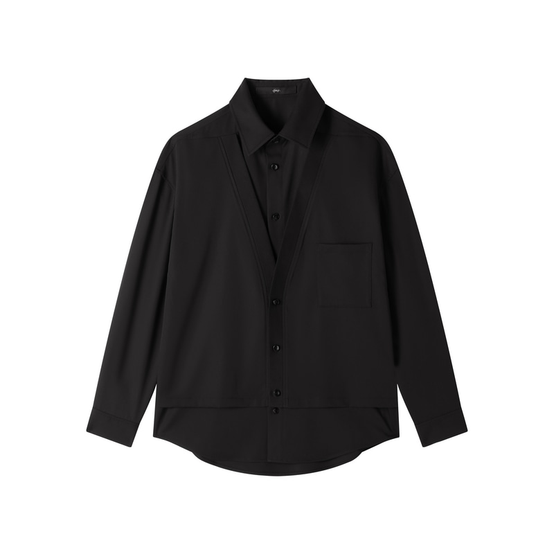 HERBEL Casual Layered Shirt