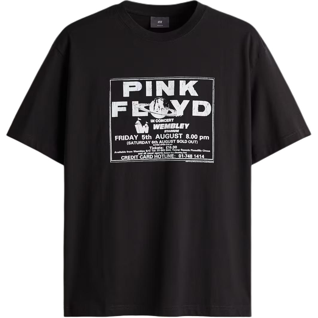 H&M Casual Loose Soft Crew Neck T-Shirt