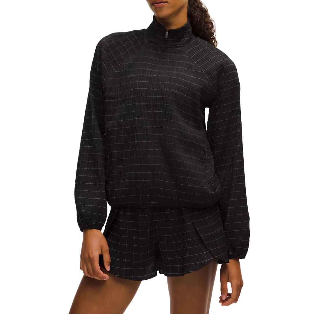 lululemon/露露乐蒙 lululemon Adapted State Textured Jacket Reflective Grid