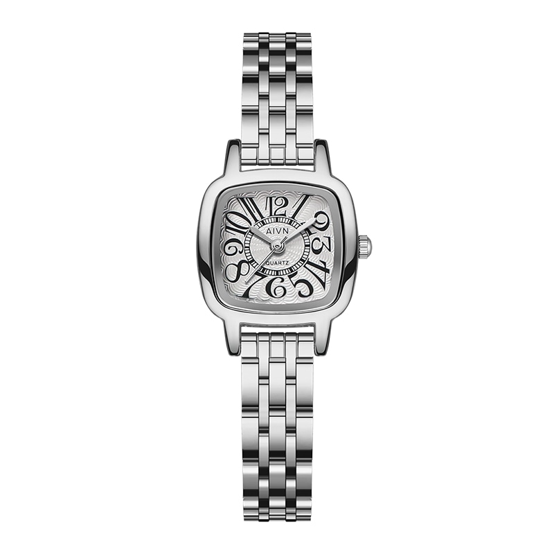 艾梵诺 AIVN AIVN Elegant Quartz Watch Silver Dial