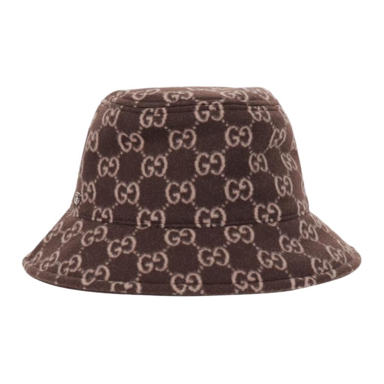 Gucci Wool Fisherman Hat Brown
