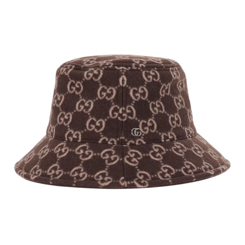 Gucci Wool Fisherman Hat Brown — фото 2