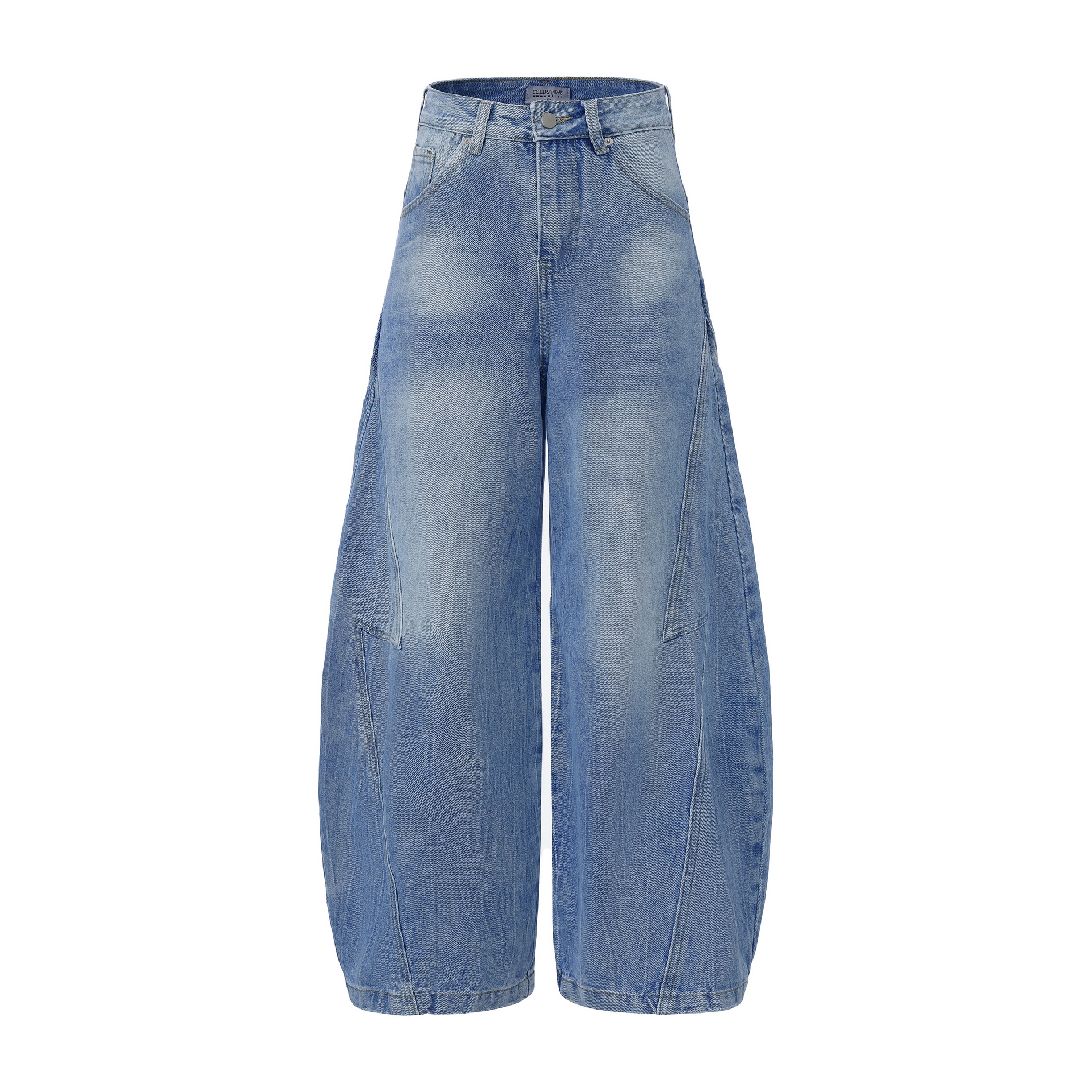 Coldstone Crack Knife Wide Leg Jeans — фото 1