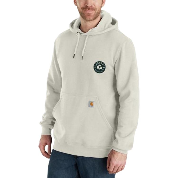 Худи Carhartt 107240 Loose Fit Midweight Hooded Shamrock Back Graphic